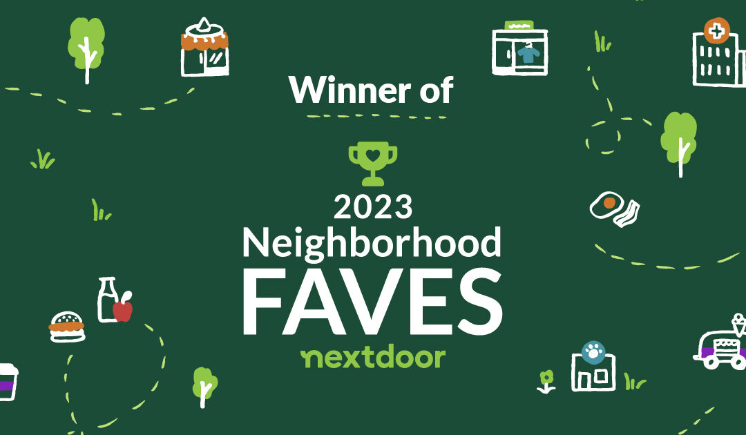 Winner of 2023 Neighborhood Faves nextdoor