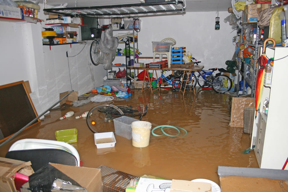 water damage to homes